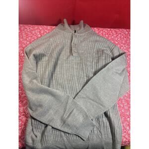 Vintage 80's Career Club Cardigan Sweater Men's Large Tan Grandpa Cobain Tan V1